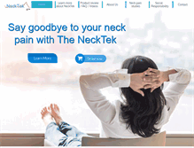 Tablet Screenshot of necktek.com